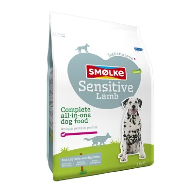 Smølke Hund Sensitive Lamm - 3 kg
