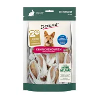 Dokas Orecchie di coniglio con pelo Snack per cane - Set %: 6 x 100 g