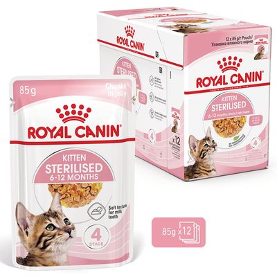 Royal Canin FHN Kitten Sterilised in Gelei