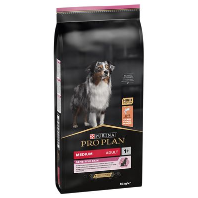PURINA PRO PLAN Medium Adult Sensitive Skin 14kg