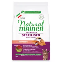 Natural Trainer Sterilised con Salmone - 3 kg