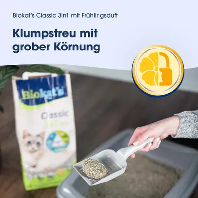 Biokat´s Classic 3in1 Fresh Katzenstreu Frühling - 10 l
