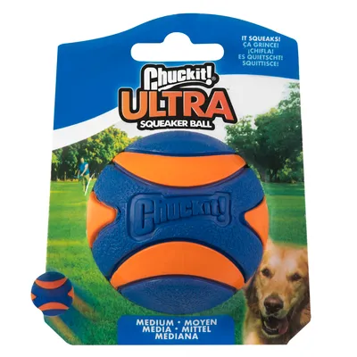 Chuckit! Ultra Squeaker Ball - veľ. M: Ø 6,4 cm 