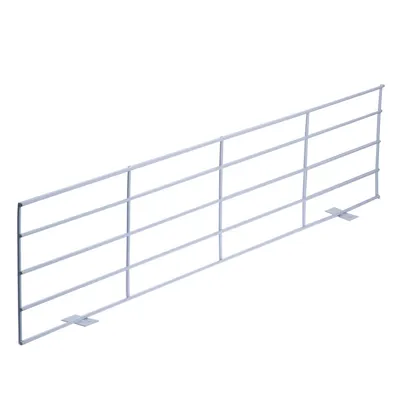 Grille de protection pour fenêtre à soufflet, blanche - version 3 : fixation sur le dessus ou le dessous de la fenêtre (1 partie) Grille de protection pour fenêtre à soufflet, blanche - version 3 : fixation sur le dessus ou le dessous de la fenêtre (1 partie)