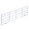 Grille de protection pour fenêtre à soufflet, blanche version 3 : fixation sur le dessus ou le dessous de la fenêtre (1 partie)
