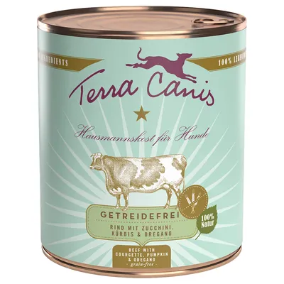 Terra Canis gabonamentes gazdaságos csomag 12 x 800 g - Mix: pulyka & marha Terra Canis gabonamentes gazdaságos csomag 12 x 800 g - Mix: pulyka & marha
