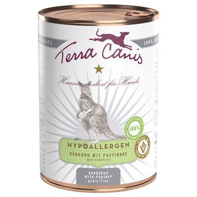 Terra Canis Sensitive 6 x 400g - dog wet food - 6 x 400g Kangaroo