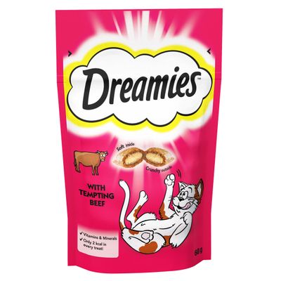 Dreamies Cat Snack Classic with Beef