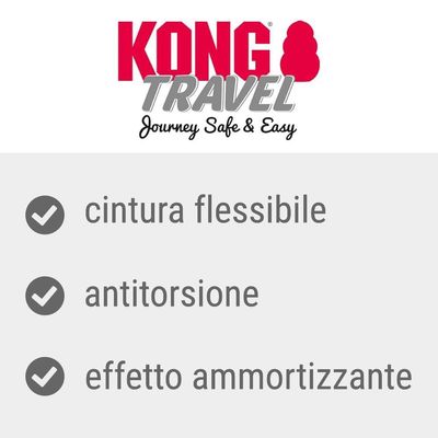 KONG Travel Journey Safe & Easy. cintura flessibile, antitorsione, effetto ammortizzante.