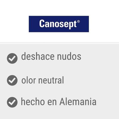 Canosept. deshace nudos, olor neutral, hecho en Alemania