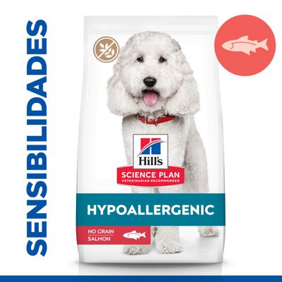 Hill's Science Plan Adult Hypoallergenic Medium con salmón 2 x 2,5 kg - Pack Ahorro