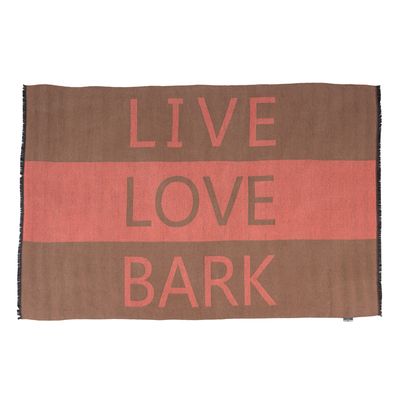 Nomad Tales Bloom Kuscheldecke Coral L 140 x B 80 cm