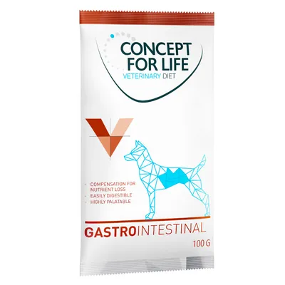Concept for Life Veterinary Diet Gastro Intestinal, 100 g. Kompenzacija izgube hranil, lahko prebavljivo, okusno.