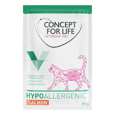 Concept for Life Veterinary Diet Hypoallergenic saumon - 12 x 85 g 