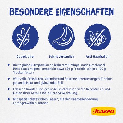 2 kg Josera droogvoer voor katten + 400 g DailyCat natvoer gratis!
