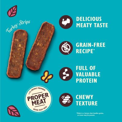Lily's Kitchen Gobble Up Turkey Strips with Pear - 70g