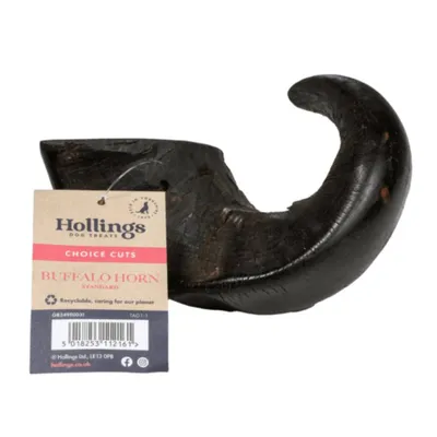 Hollings Standard Buffalo Horn  - 180g (1 Horn)
