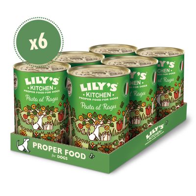 Lily's Kitchen Pasta al Ragu - Multibuy: 24 x 400g