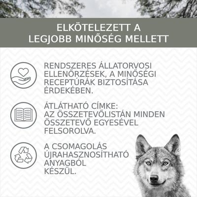 Wolf of Wilderness Senior "Expedition" 6 x 800 g - Sok friss szárnyassal - Muddy Routes - Szárnyas disznóval