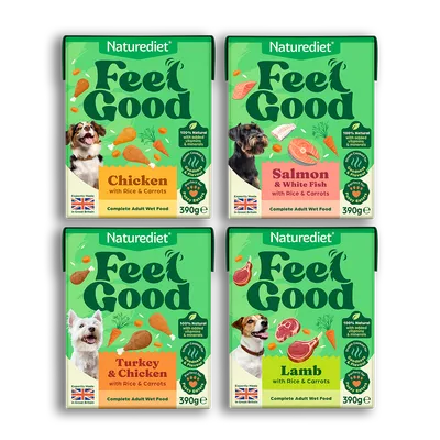 Naturediet Feel Good Adult - Selection Pack - Multibuy: 32 x 390g