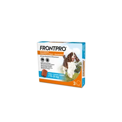 Frontpro Kauwtabletten voor Honden - 3 tabletten voor honden (large) - NL