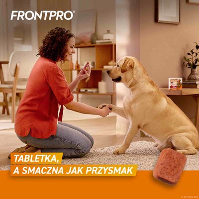 FRONTPRO® tabletki na pchły i kleszcze dla psów
