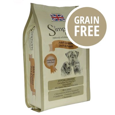 Simpsons Premium Sensitive Adult Anatra & Patate 2 kg