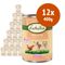 Lukullus Junior 12 x 400 g Mix (2 gusti): Cuori di Tacchino & Agnello + Pollo & Vitello