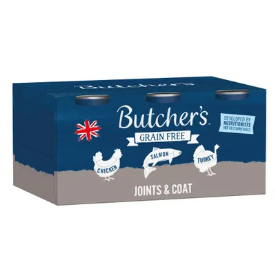 Butcher's Grain Free Joints & Coat 6 x 390g Butcher's Grain Free Joints & Coat 6 x 390g
