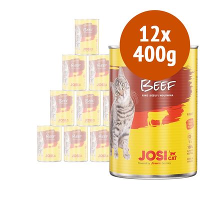 JosiCat in Gelatina 12 x 400 g Alimento umido per gatti