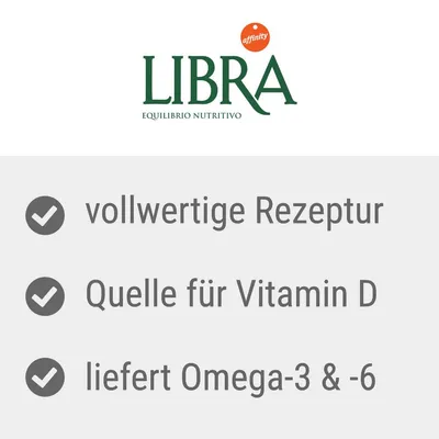 Libra von Affinity. Vollwertige Rezeptur, Quelle für Vitamin D, liefert Omega-3 und -6.