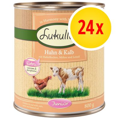 Fai scorta! Lukullus Junior 24 x 800 g MIX