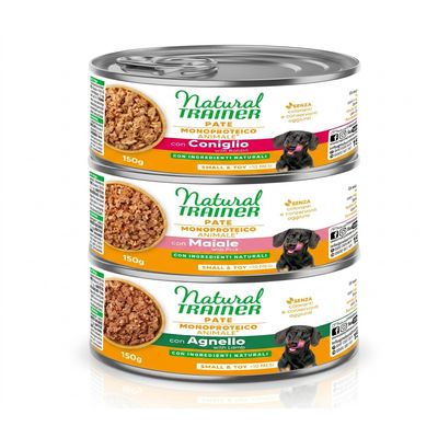 Natural Trainer Pate Monoproteico Small & Toy Adult