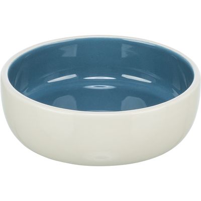 Gamelle pour chat et chien Trixie en céramique bicolore capacité : 0,3 L - 12 cm de diamètre