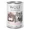 Wolf of Wilderness Junior 6 x 400 g - Mit viel frischem Geflügel Muddy Routes - Geflügel mit Schwein