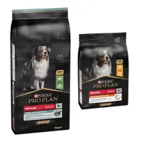 14 + 3 kg ingyen! PURINA PRO PLAN száraz kutyatáp - Medium Adult Sensitive Digestion bárány & rizs (14 kg) + Medium Adult csirke & rizs (3 kg)