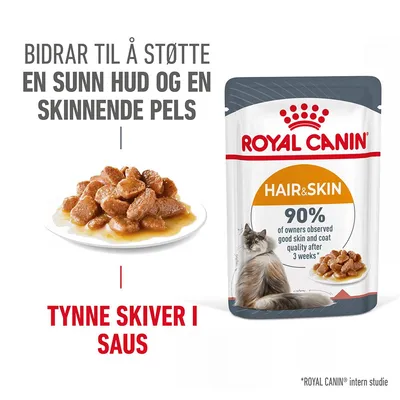 Royal Canin Hair & Skin Care i saus