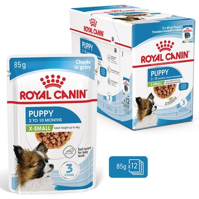 Royal Canin X-Small Puppy em molho