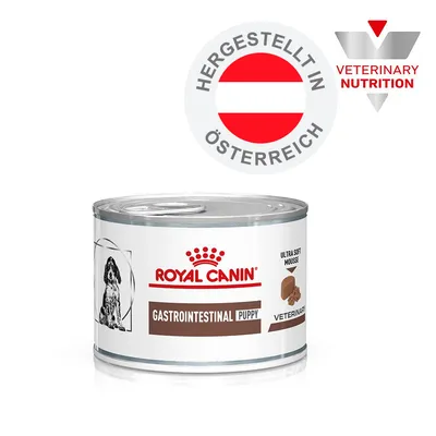 ROYAL CANIN Gastrointestinal Puppy Ultra Soft Mousse, hergestellt in Österreich, Veterinary Nutrition.