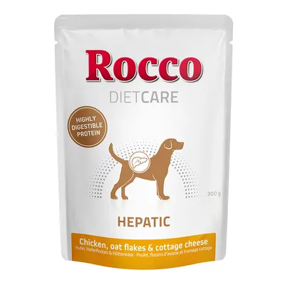 Rocco Diet Care Hepatic poulet, flocons d'avoine, fromage cottage 300 g pour chien - 12 x 300 g