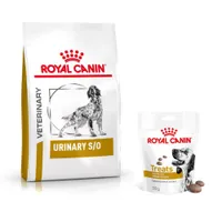 Royal Canin Veterinary Canine Urinary + 230 g Snack gratis! - Urinary S/O 7,5 kg
