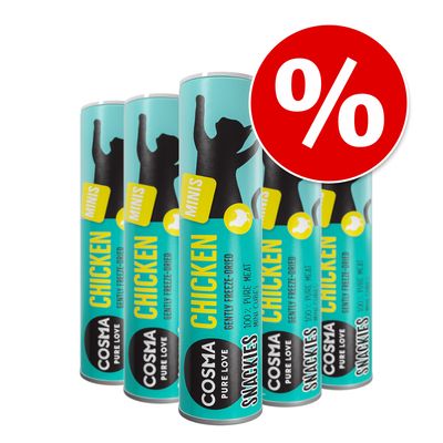 Экономупаковка Cosma Snackies Minis Смешанная упаковка, 144 г