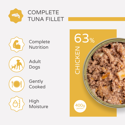 thrive dog Complete - Chicken - Saver Pack: 12 x 400g