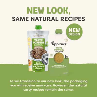 Applaws Taste Toppers Bone Broth 6 x 200g - Lamb