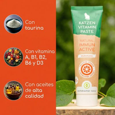 Wolfsbacher Vitamin Paste para gatos