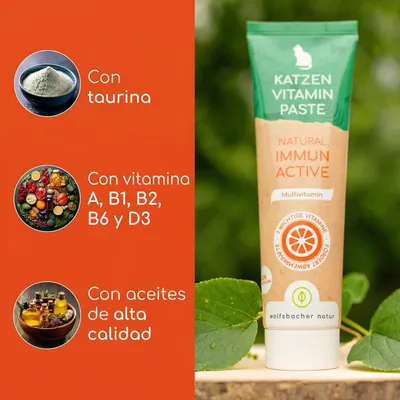 Wolfsbacher Vitamin Paste para gatos - 100 g