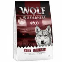 Wolf of Wilderness "Ruby Midnight" - Manzo & Coniglio - 1 kg 