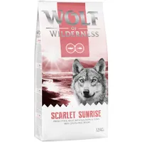 Lot Wolf of Wilderness 2 x 12 kg pour chien - Scarlet Sunrise - saumon & thon