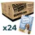 Burns Bumper Box with 24 x 395g trays. Variety: Hearty Lamb with carrots and brown rice, suitable for adult and senior dogs. Developed by veterinarian John Burns.