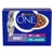 Purina One Adult pack with 4 portions lamb and 4 portions ocean fish, shown with a plate of food and an adult cat image.